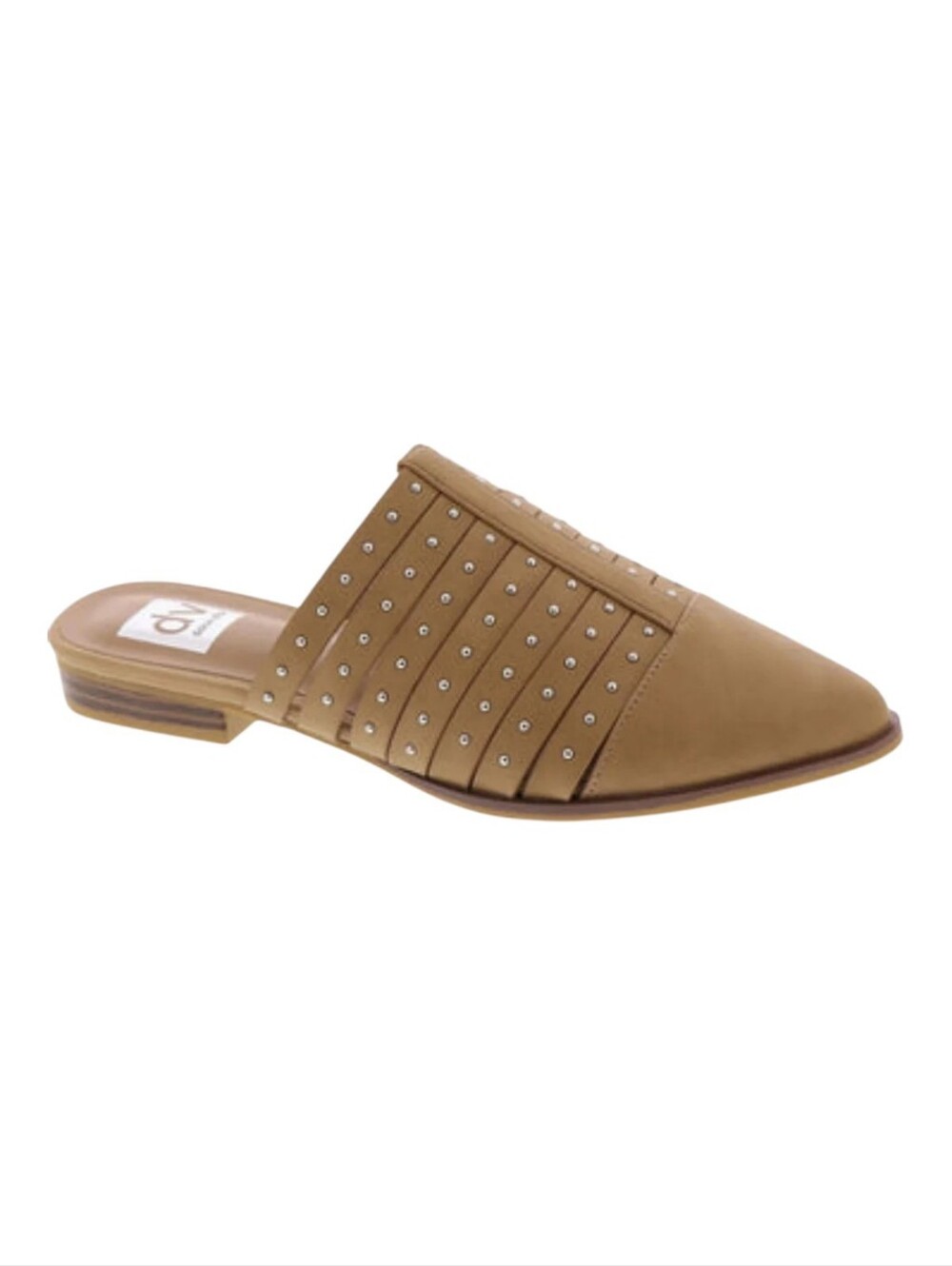 DV Dolce Vita Camel Women's Idilly Woven Slip-On Mule Flats